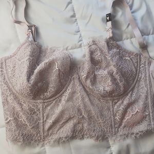 Victoria's Secret bra with multi color rinestones